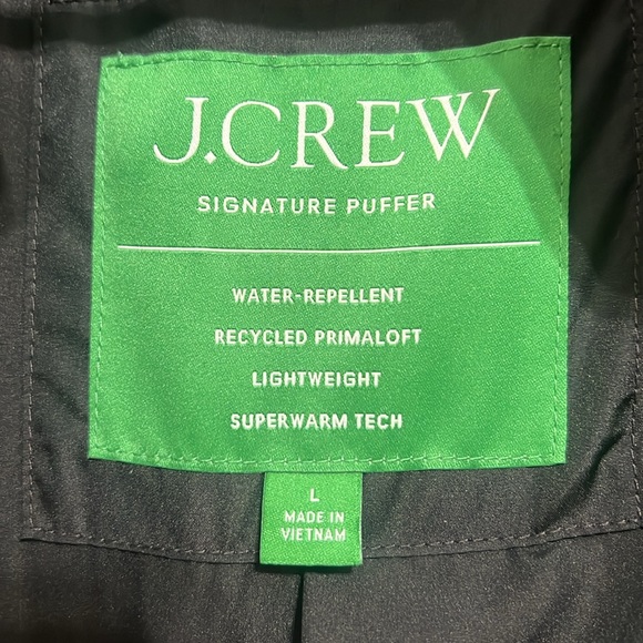 J Crew Signature Puffer Coat - NWOT - Picture 5 of 8
